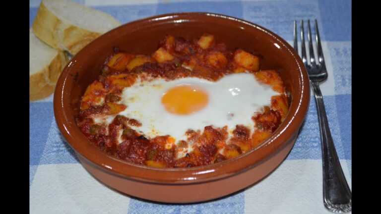 Receta Aut&eacute;ntica de Huevos a la Flamenca: Sabor Tradicional en Cada Bocado