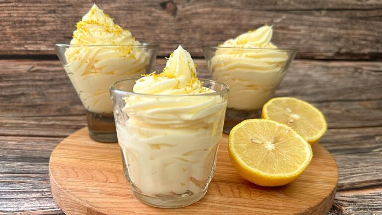 Deliciosos Postres Caseros con Crema de Lim&oacute;n