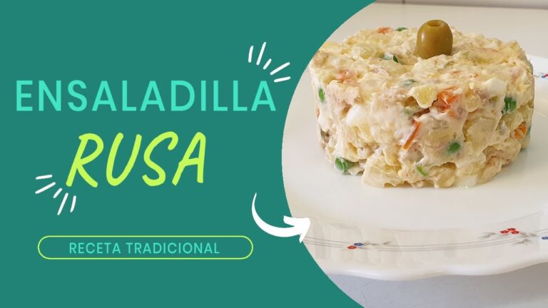 Ensaladilla Rusa Espa&ntilde;ola: Receta Casera Perfecta