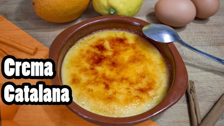 Guía para preparar una auténtica crema catalana