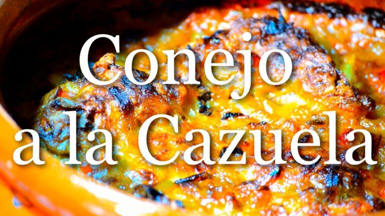 Deliciosa preparaci&oacute;n de conejo a la cazuela