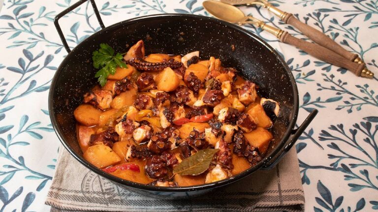 Aut&eacute;ntica Receta de Pulpo a la Mugardesa Asturiana