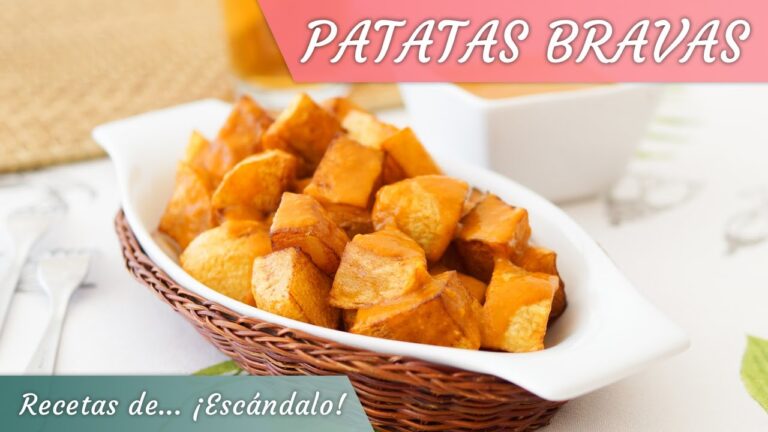 Preparaci&oacute;n Perfecta de Patatas Bravas: Paso a Paso
