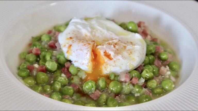 Sabores de Arag&oacute;n: Guisantes con Jam&oacute;n