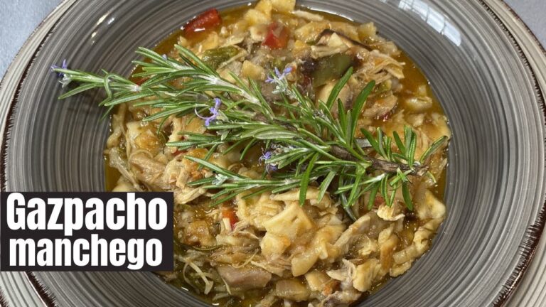 El Sabor &Uacute;nico del Gazpacho Manchego: Un Viaje Culinario
