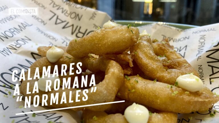 Delicias de Platos Tradicionales con Calamares a la Romana
