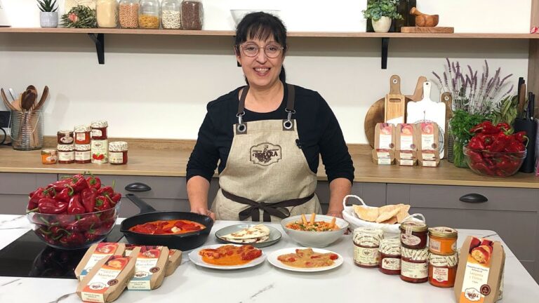 Sabores &Uacute;nicos de la Cocina Navarra con Pimientos del Piquillo