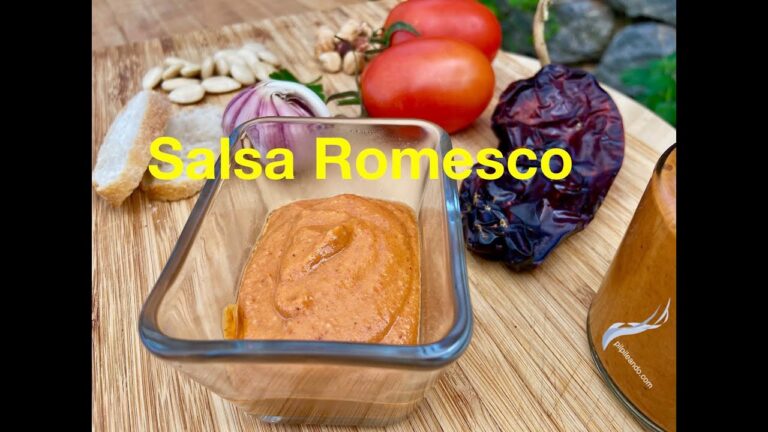 Receta Aut&eacute;ntica de Romesco de Pescado