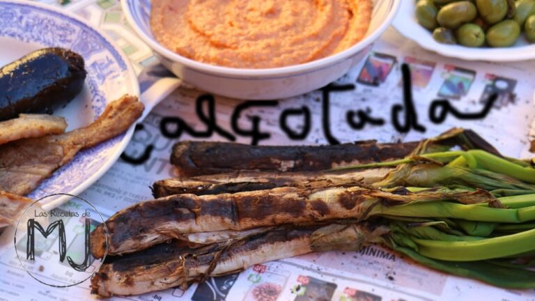 C&oacute;mo preparar cal&ccedil;ots con salsa romesco de manera perfecta