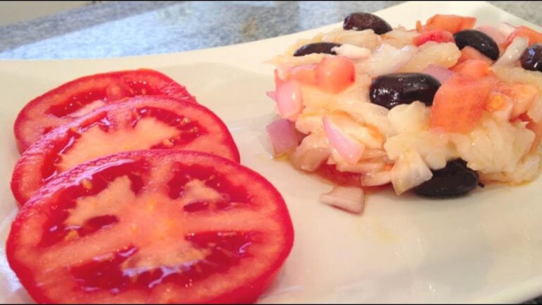 Ingredientes Esenciales para Esqueixada de Bacalao