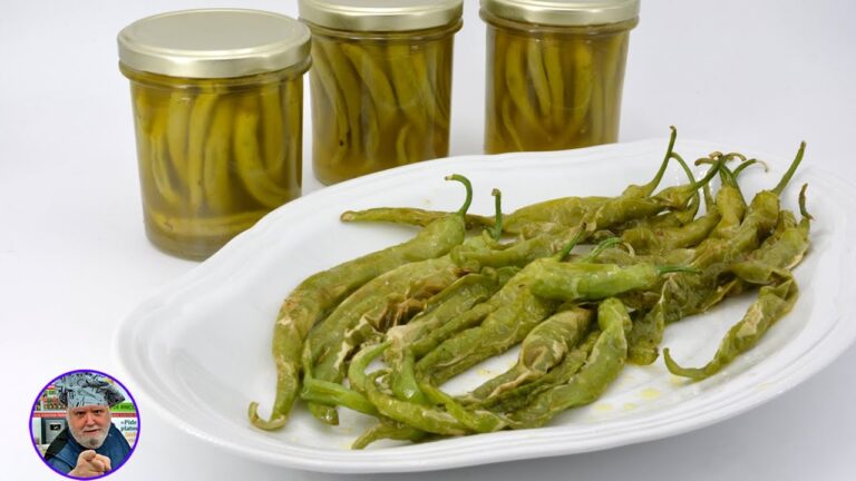 Preparaci&oacute;n Perfecta de Piparras en Vinagre Riojanas