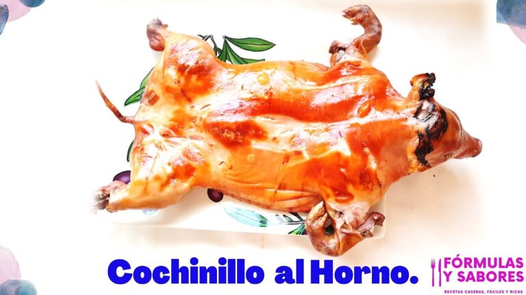 Gu&iacute;a Pr&aacute;ctica para Cocinar Cochinillo Asado Segoviano