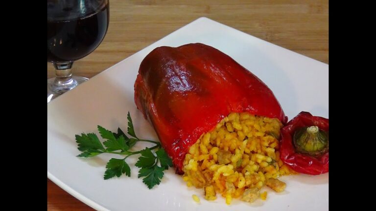 Pimientos Rellenos: Ingredientes T&iacute;picos de la Cocina Gallega