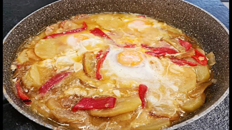 Receta Aut&eacute;ntica de Huevos al Salmorejo Aragon&eacute;s