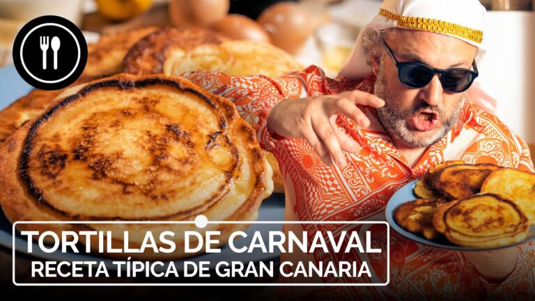 Delicias de la aut&eacute;ntica torta de carnaval canaria