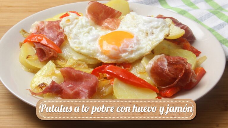 Deliciosas Recetas Extreme&ntilde;as: Huevos Fritos con Jam&oacute;n